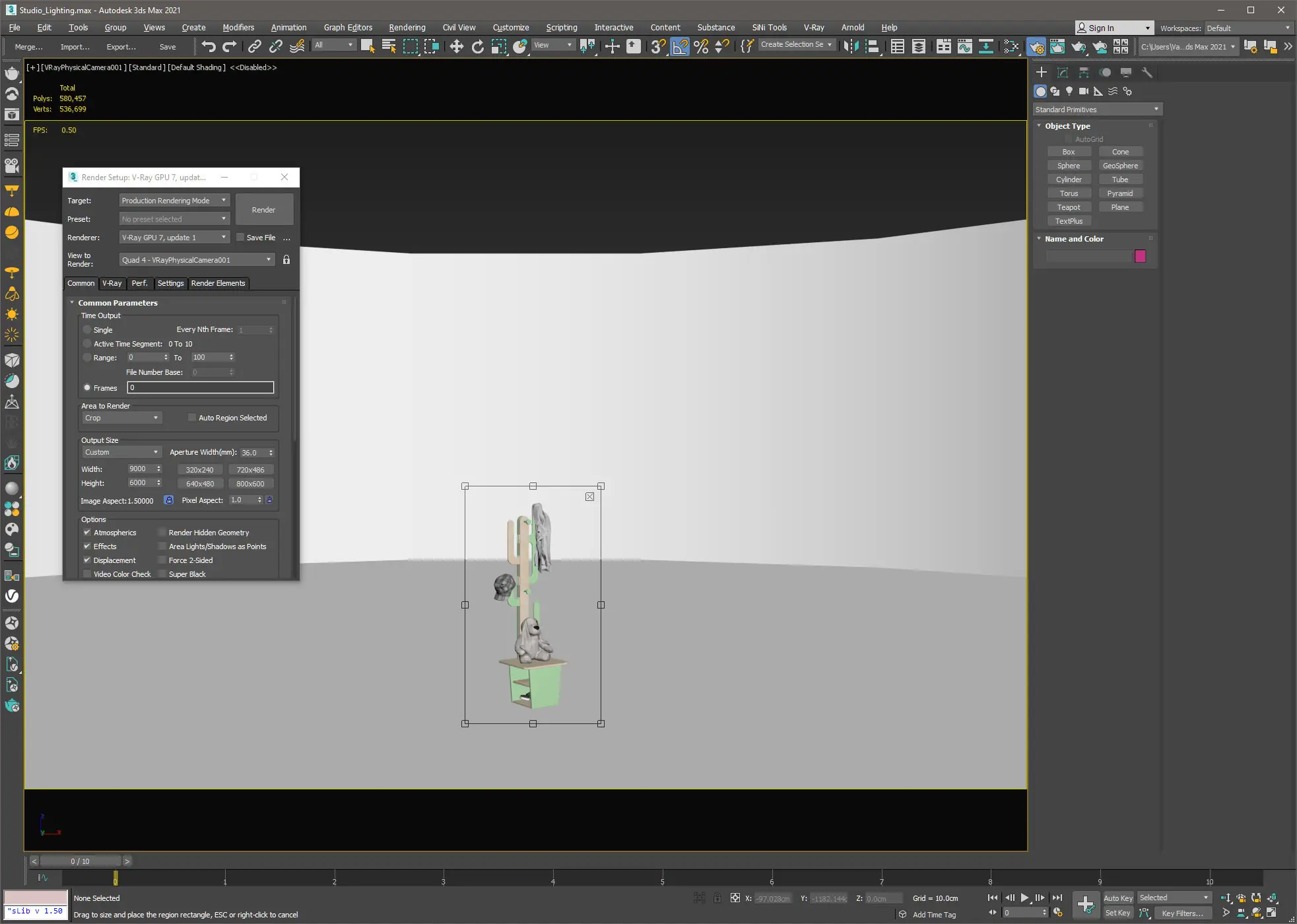 Программный интерфейс V-Ray 7.10.00 for 3ds Max 2021-2026 [En]