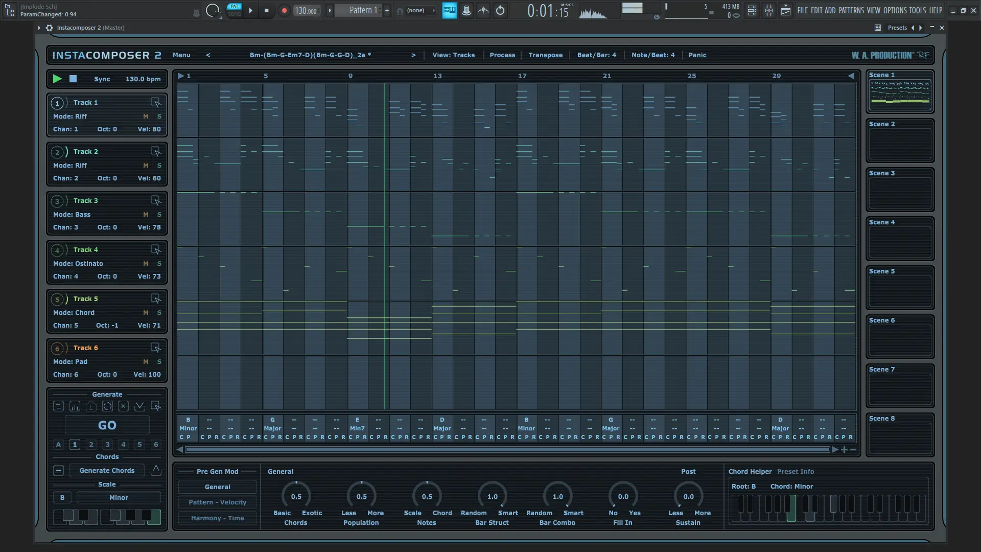 Программный интерфейс W.A. Production - Instacomposer 2 2.0.2.250425 VSTi, VSTi 3, AAX (x86 x64) RePack by TCD [En]