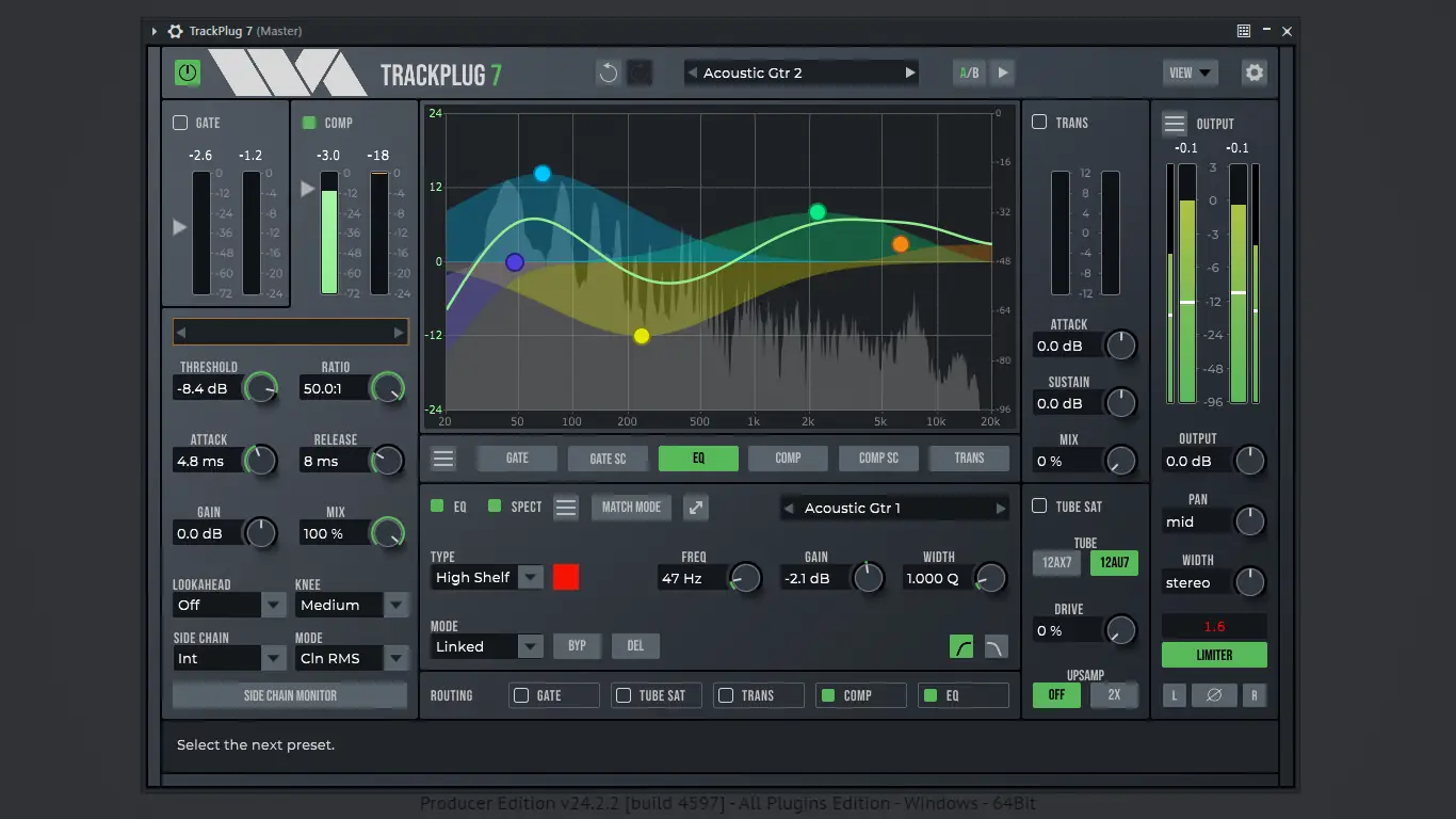 Программный интерфейс Wave Arts - Power Suite 7 2025.7.17 VST, VST 3, AAX (x64) RePack by TCD [En]