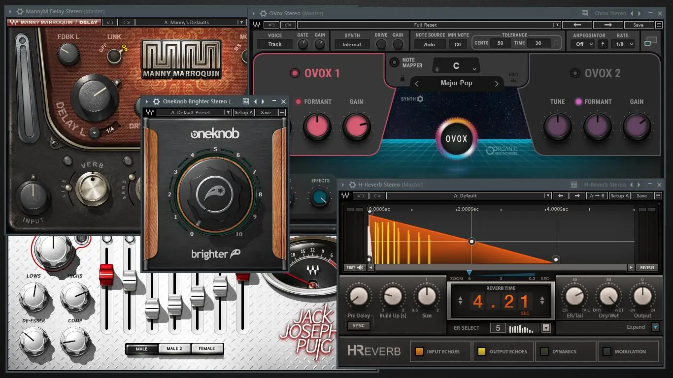 Программный интерфейс Waves Complete V14 2022.09.12 VST, VST3, AAX, STANDALONE (x64) RePack by R2R [En]
