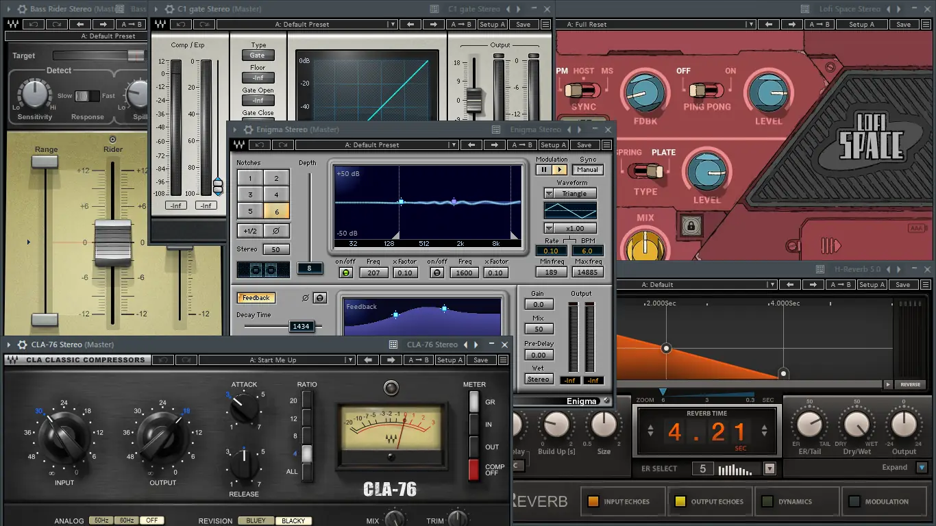 Программный интерфейс Waves Complete V14 2023.01.17 VST, VST3, AAX, STANDALONE (x64) RePack by R2R [En]