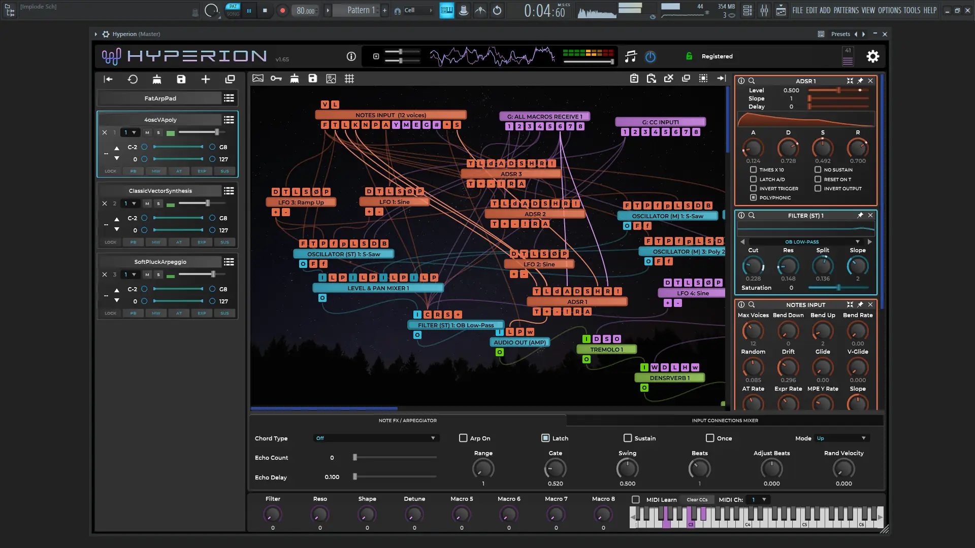 Программный интерфейс Wavesequencer - Hyperion 1.65 STANDALONE, VSTi 3 (x64) RePack by TCD [En]
