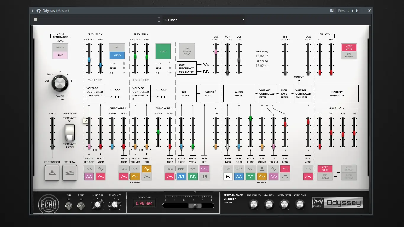 Программный интерфейс Way Out Ware - Odyssey 1.1.0 Standalone, VSTi, VSTi3, AAX (x64) RePack by R2R [En]