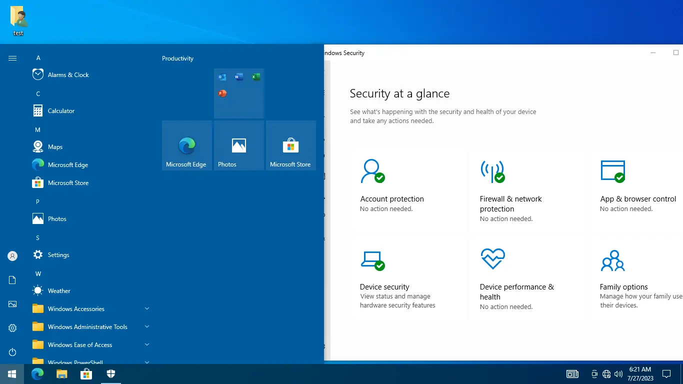 Программный интерфейс Windows 10 (v22h2) x64 PRO by KulHunter v10 (esd) [En]