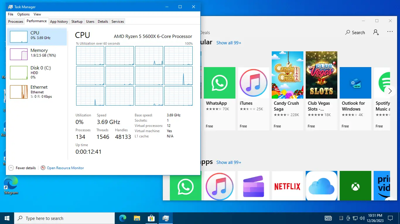 Программный интерфейс Windows 10 (v22h2) x64 PRO by KulHunter v14 (esd) [En]