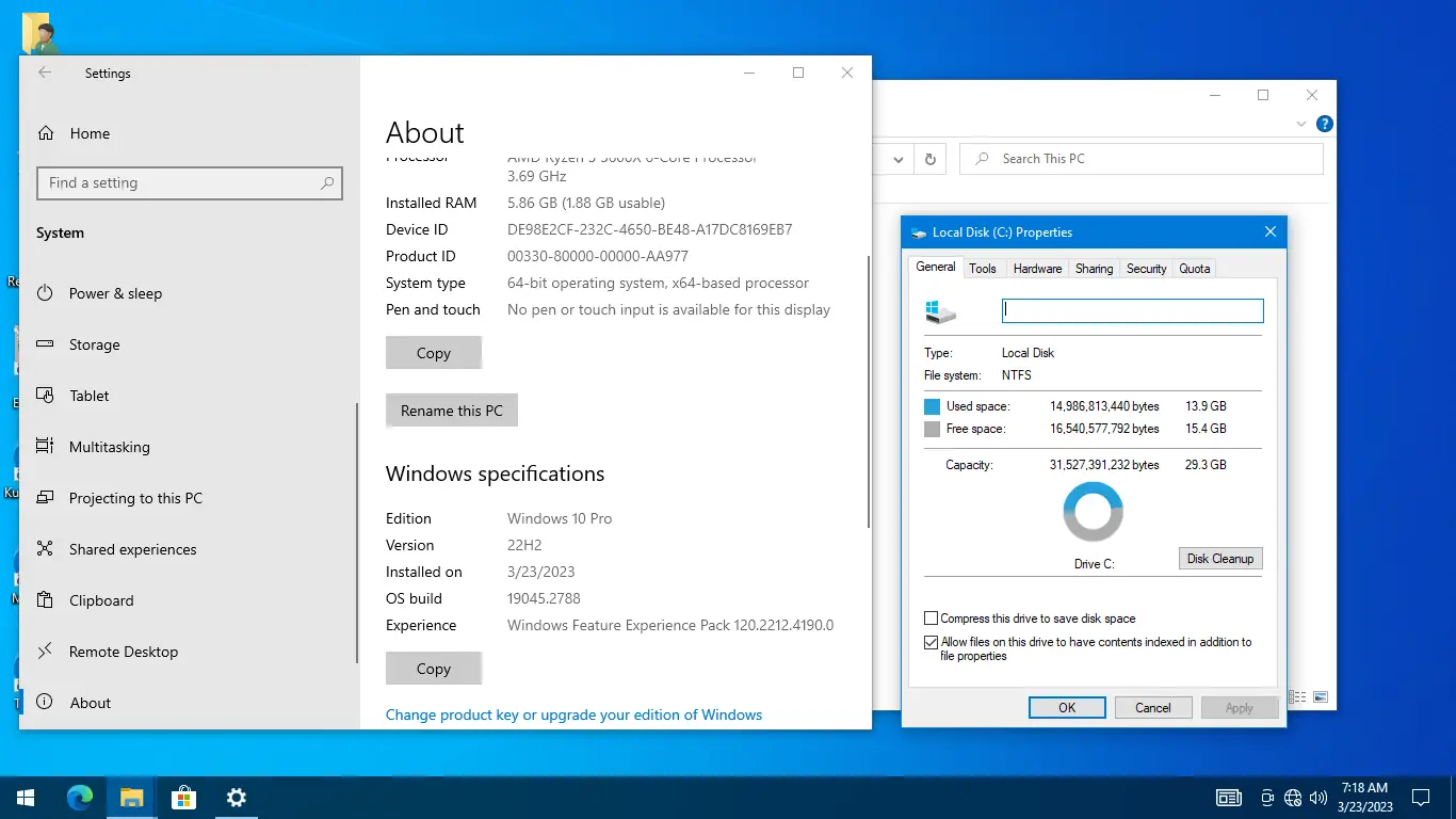Программный интерфейс Windows 10 (v22h2) x64 PRO by KulHunter v6 (esd) [En]