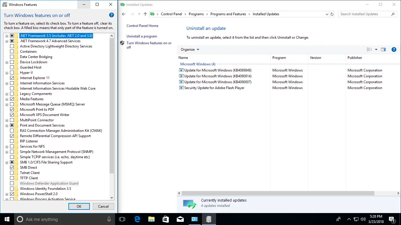 Программный интерфейс Windows 10, Version 1709 with Update AIO [60in1] adguard v.18.03.23 (2018) Русский Английский