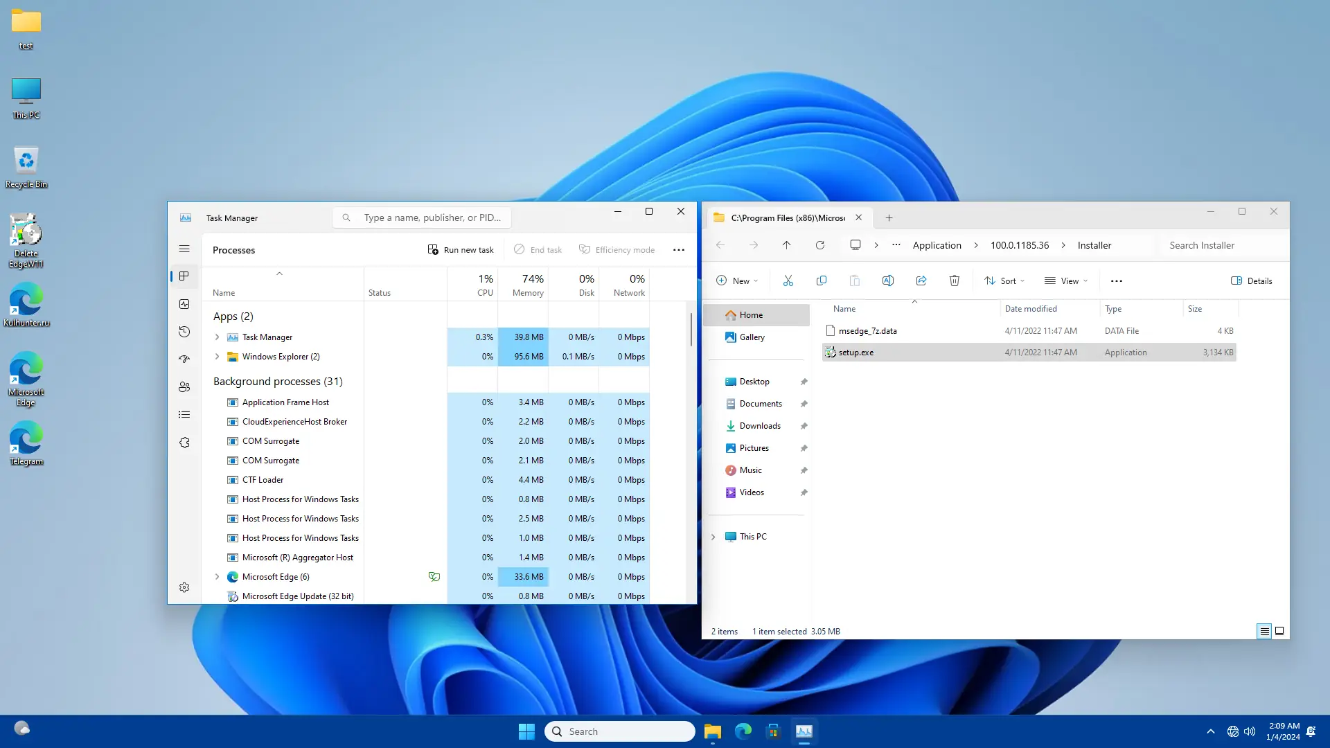 Программный интерфейс Windows 11 (v23h2) x64 PRO by KulHunter v2 (esd) [En]