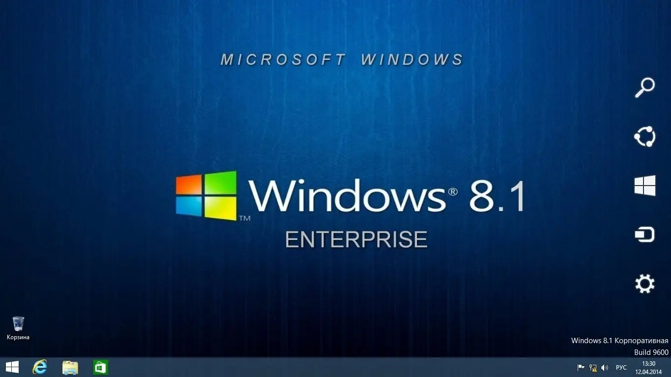 Программный интерфейс Windows 8.1 Enterprise Elgujakviso Edition (x86 x64) (v12.04.14) [Ru]