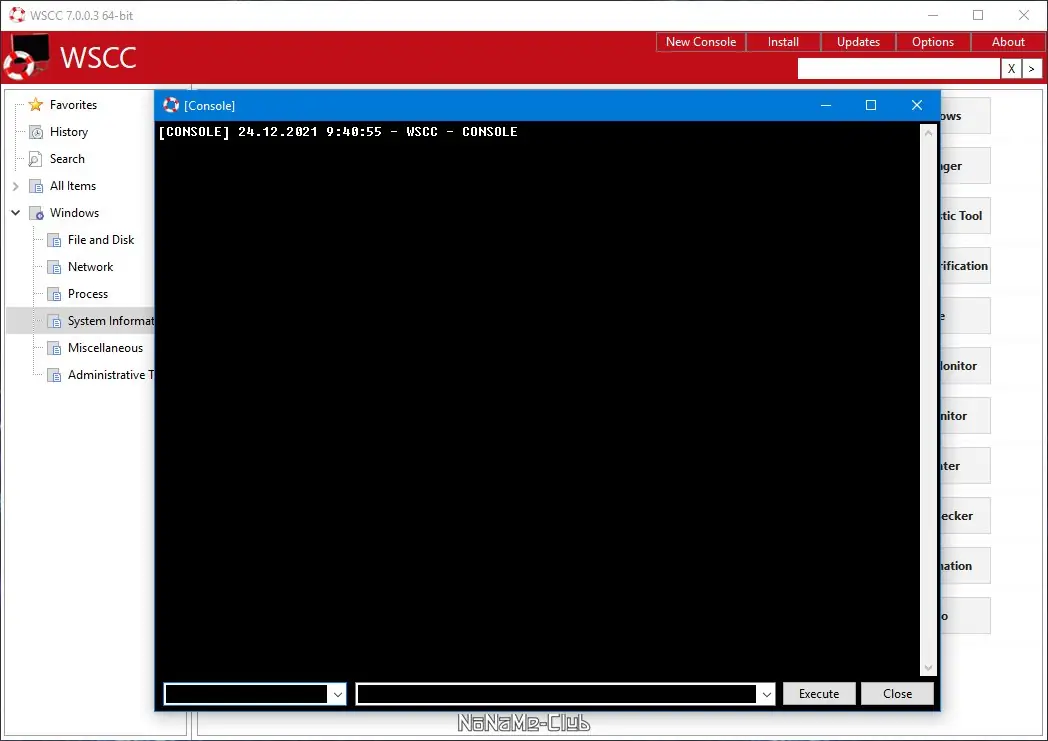 Программный интерфейс WSCC (Windows System Control Center) 7.0.0.3 + Portable [En]