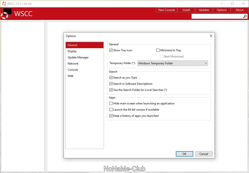 Программный интерфейс WSCC (Windows System Control Center) 7.0.1.1 + Portable [En]