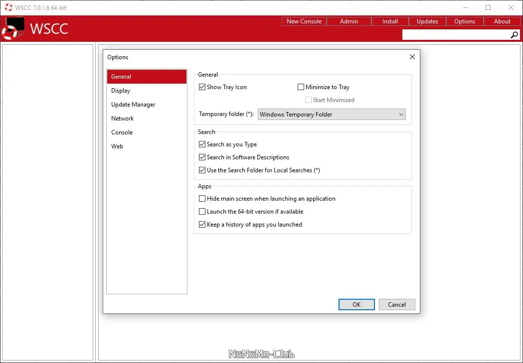 Программный интерфейс WSCC (Windows System Control Center) 7.0.1.6 + Portable [En]