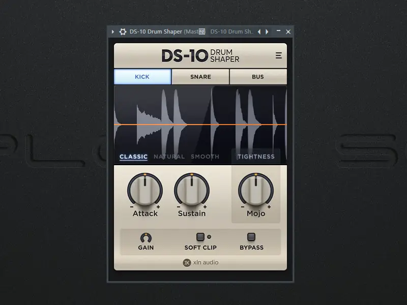 Программный интерфейс XLN Audio - DS-10 Drum Shaper 1.1.3.1 VST, AAX (x64) [En]