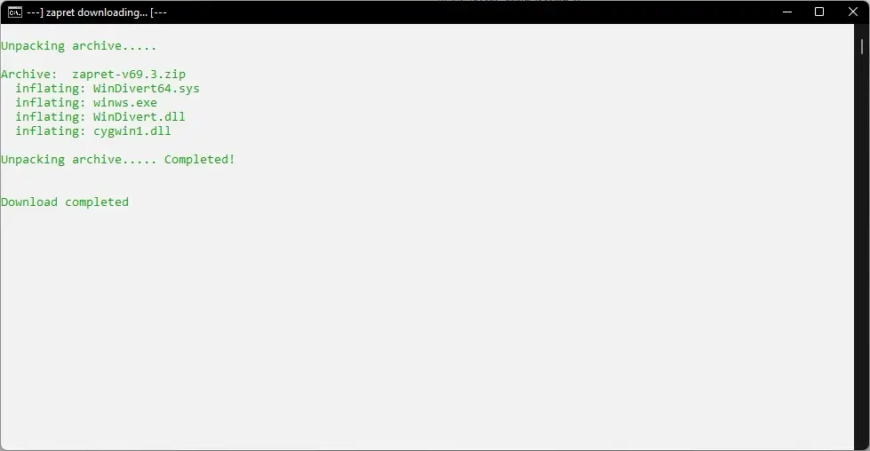 Программный интерфейс YTDisBystro (универсальная сборка на основе Zapret) 2.5.1 [Ru En]