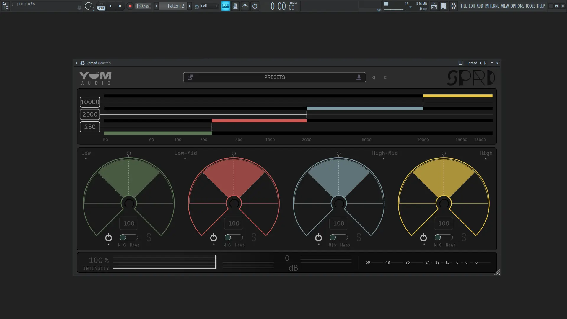 Программный интерфейс Yum Audio - Spread 1.7.1 VST 3, AAX (x64) [En]