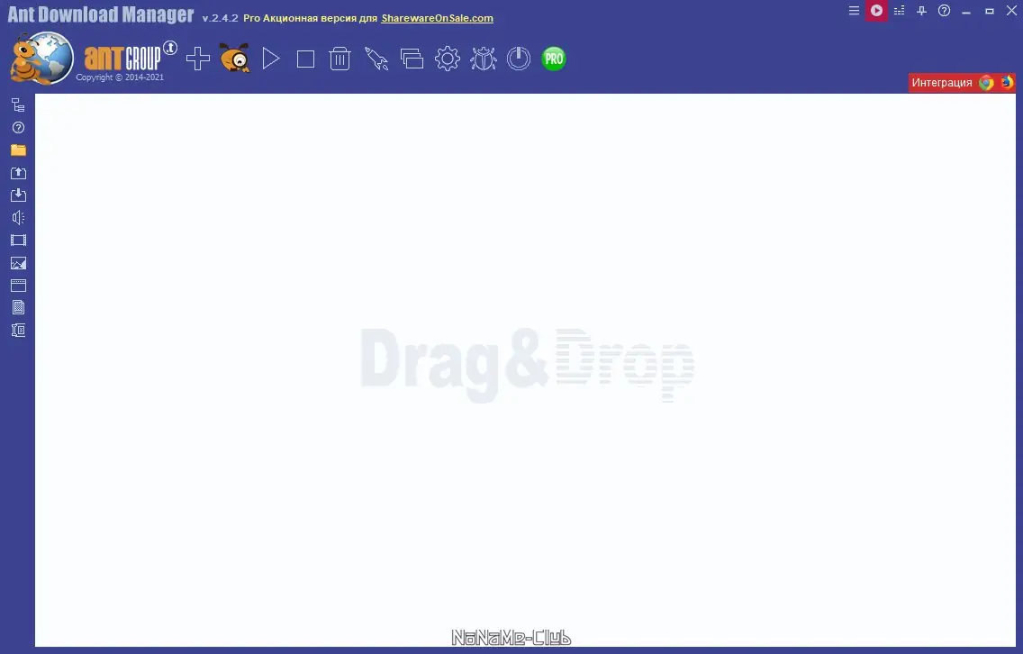 Установка Ant Download Manager Pro 2.4.2 акция (Sharewareonsale) [Multi Ru]