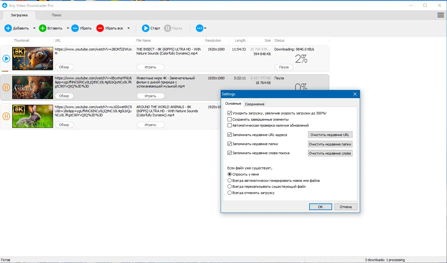 Установка Any Video Downloader 8.8.12 RePack (& Portable) by elchupacabra [Ru En]