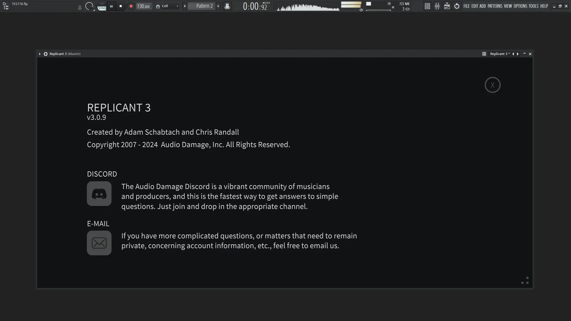 Установка Audio Damage - Replicant 3 3.0.9 VST 3, CLAP, AAX (x64) Retail [En]