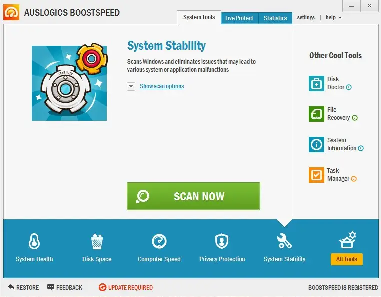 Установка AusLogics BoostSpeed 6.5.2.0 DC 26.03.2014 [En]
