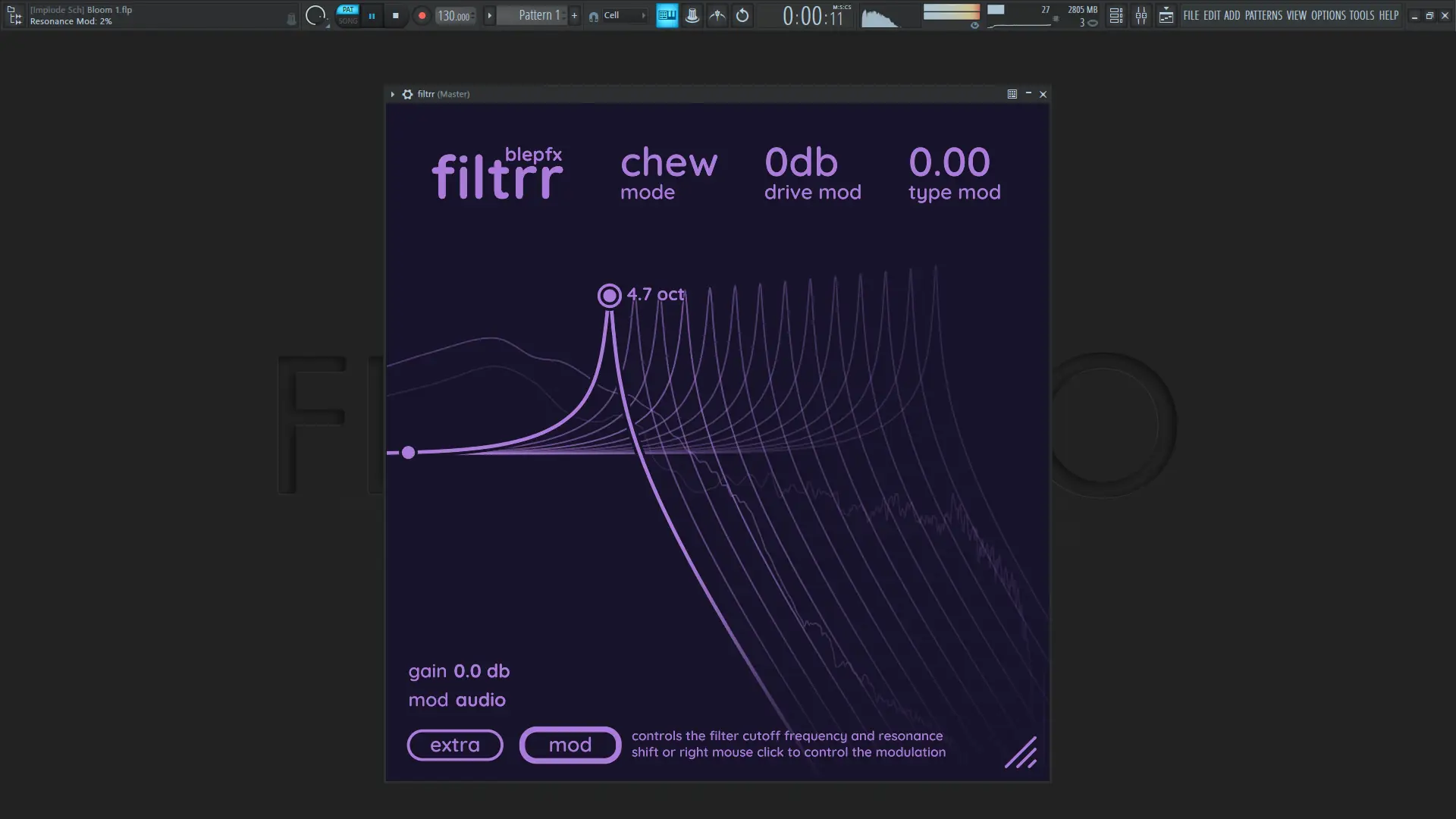 Установка BlepFX - Filtrr 1.0.0 VST 3, CLAP (x64) [En]