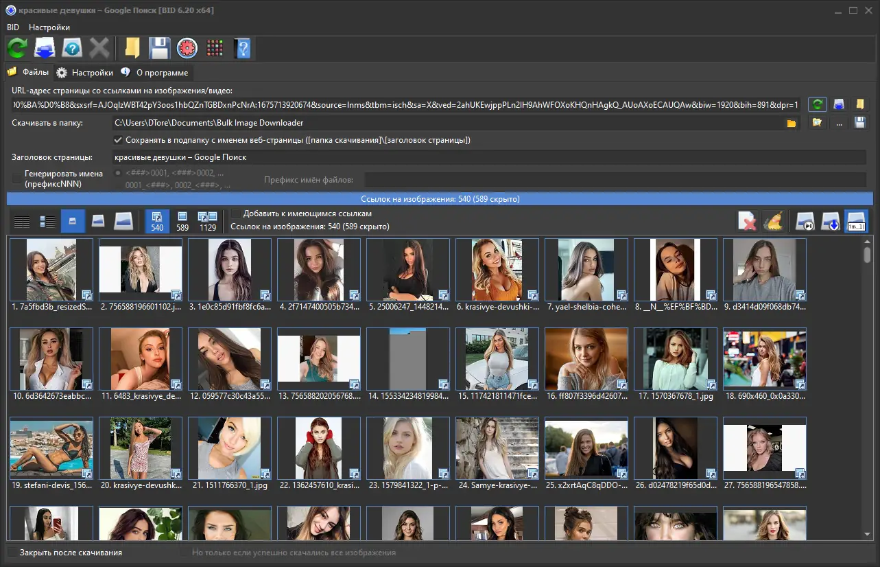 Установка Bulk Image Downloader 6.21.0.0 (2023) PC RePack & Portable by Dodakaedr