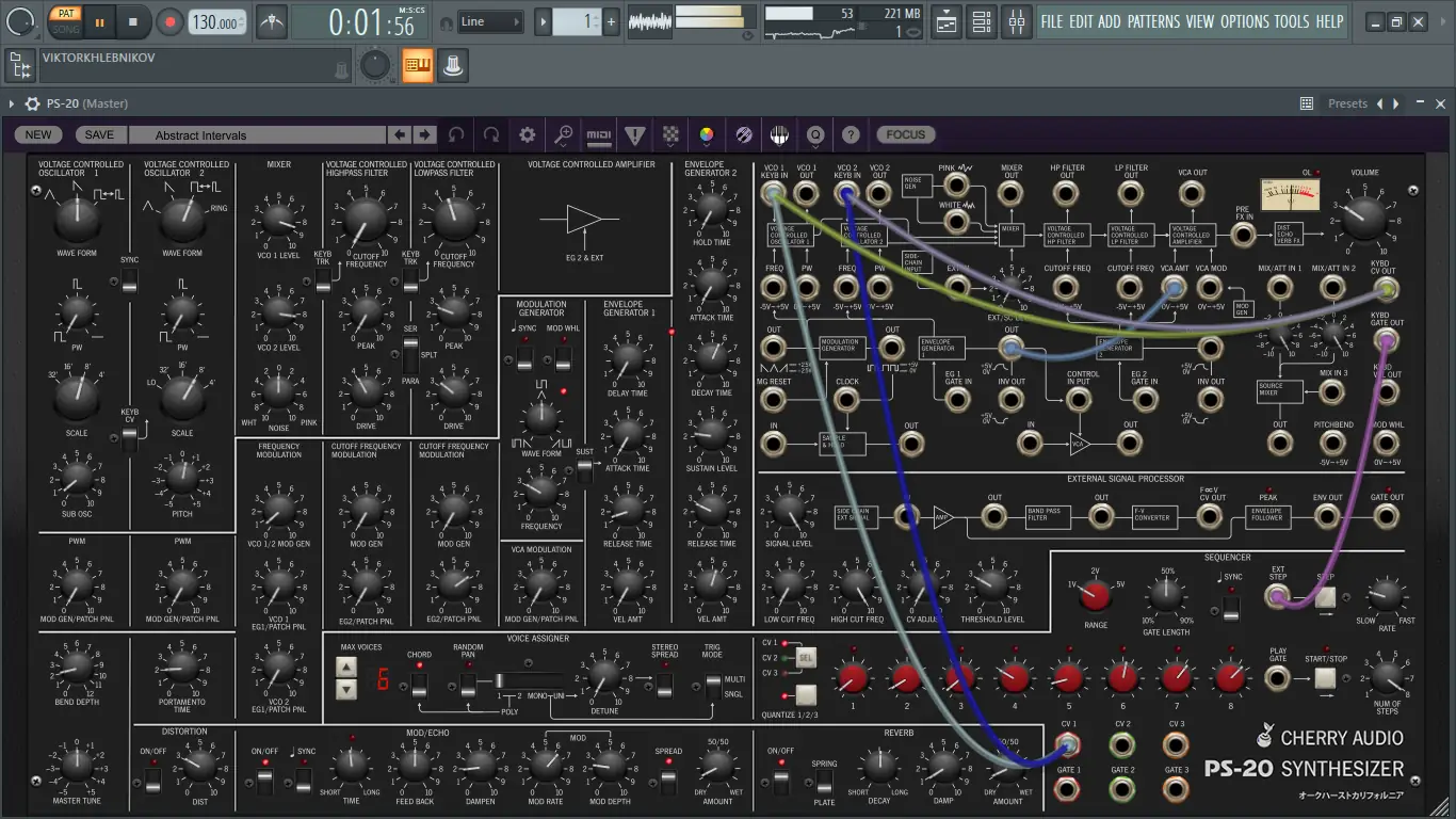 Установка Cherry Audio - PS-20 1.2.0.98 Standalone, VSTi, VSTi 3, AAX (x64) RePack by R2R [En]