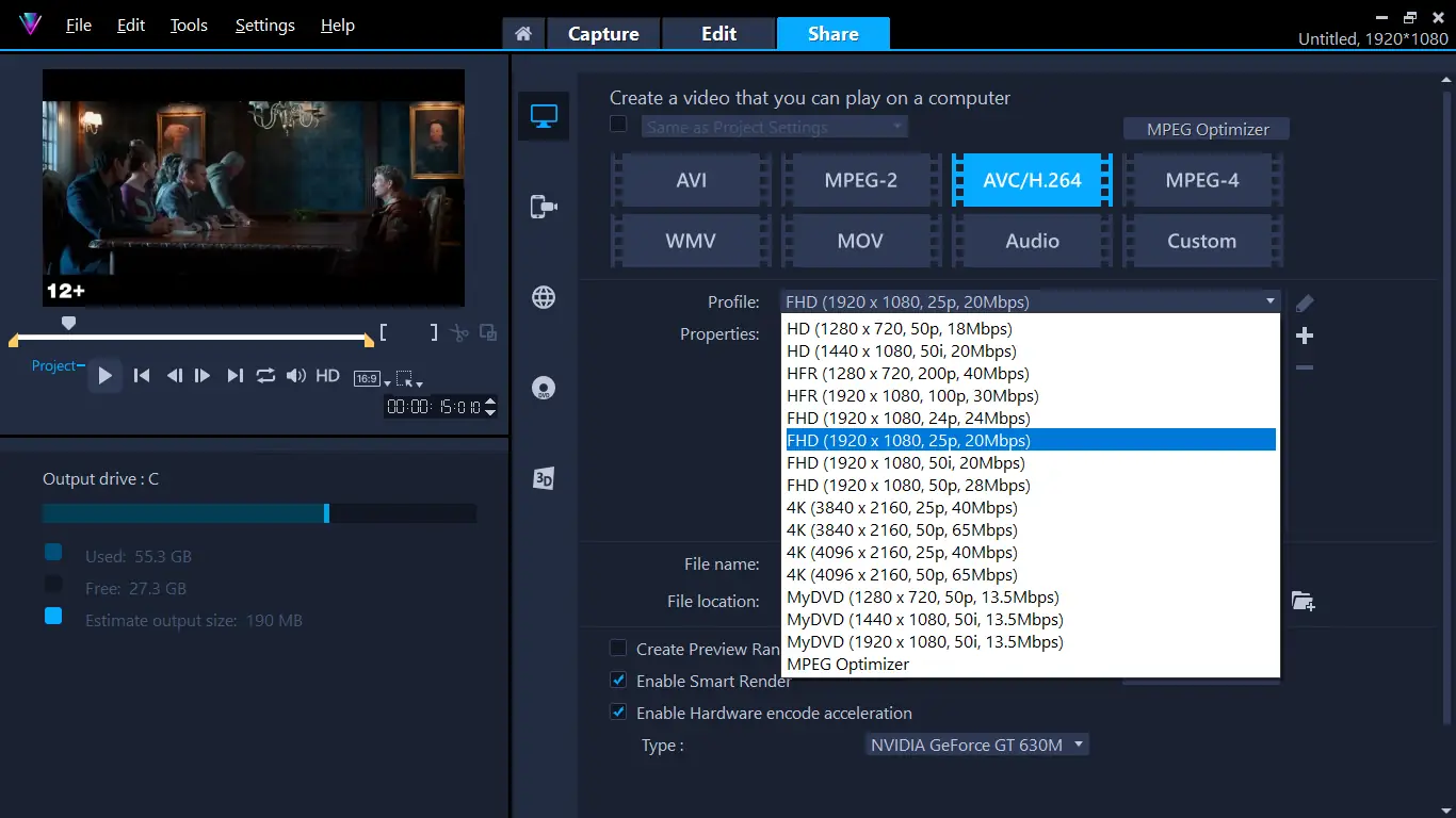 Установка Corel VideoStudio Ultimate 2023 26.0.0.136 [Multi]