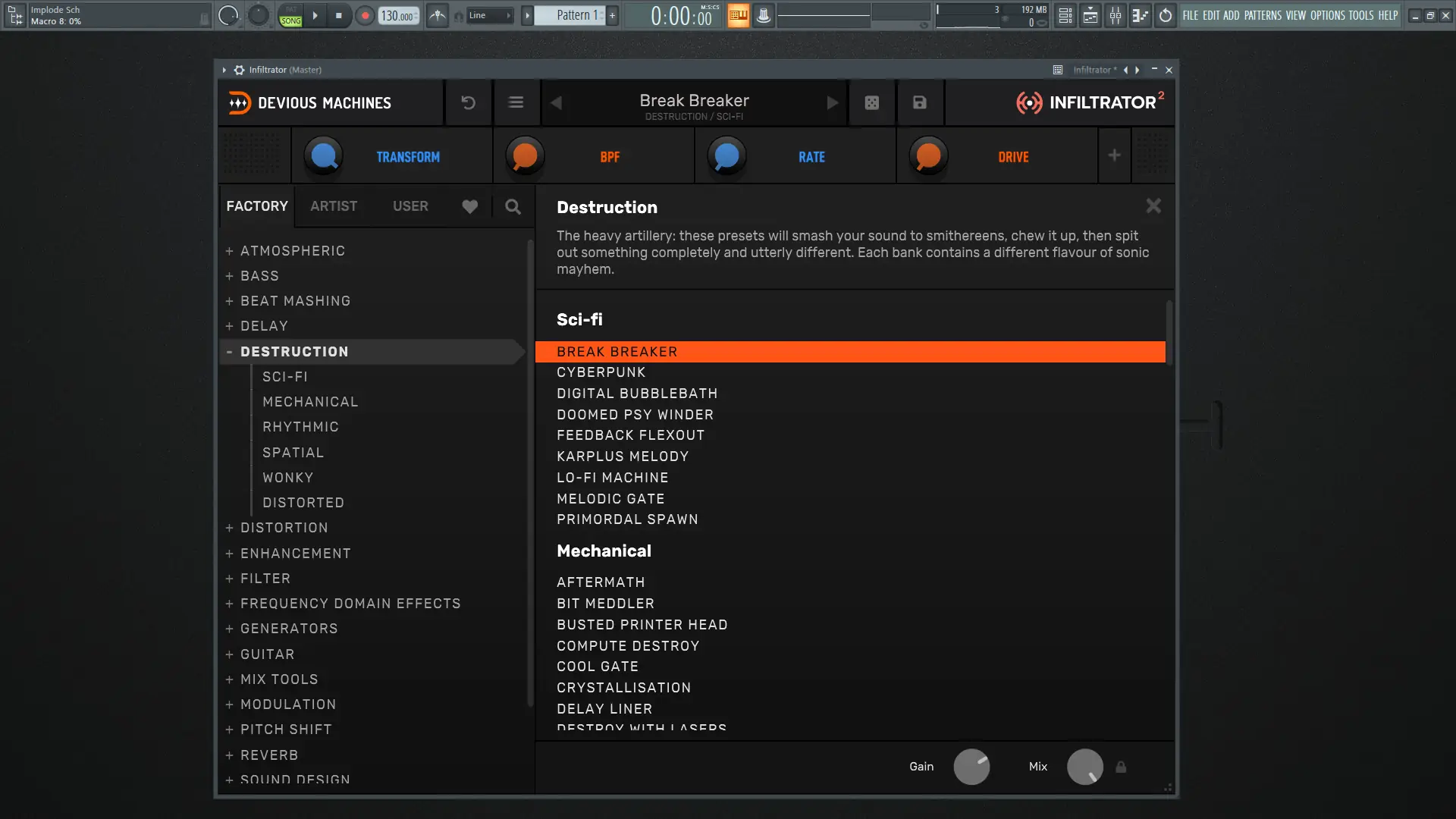 Установка Devious Machines - Infiltrator 2.2.10 VST, VST 3, AAX (x64) RePack by TCD [En]