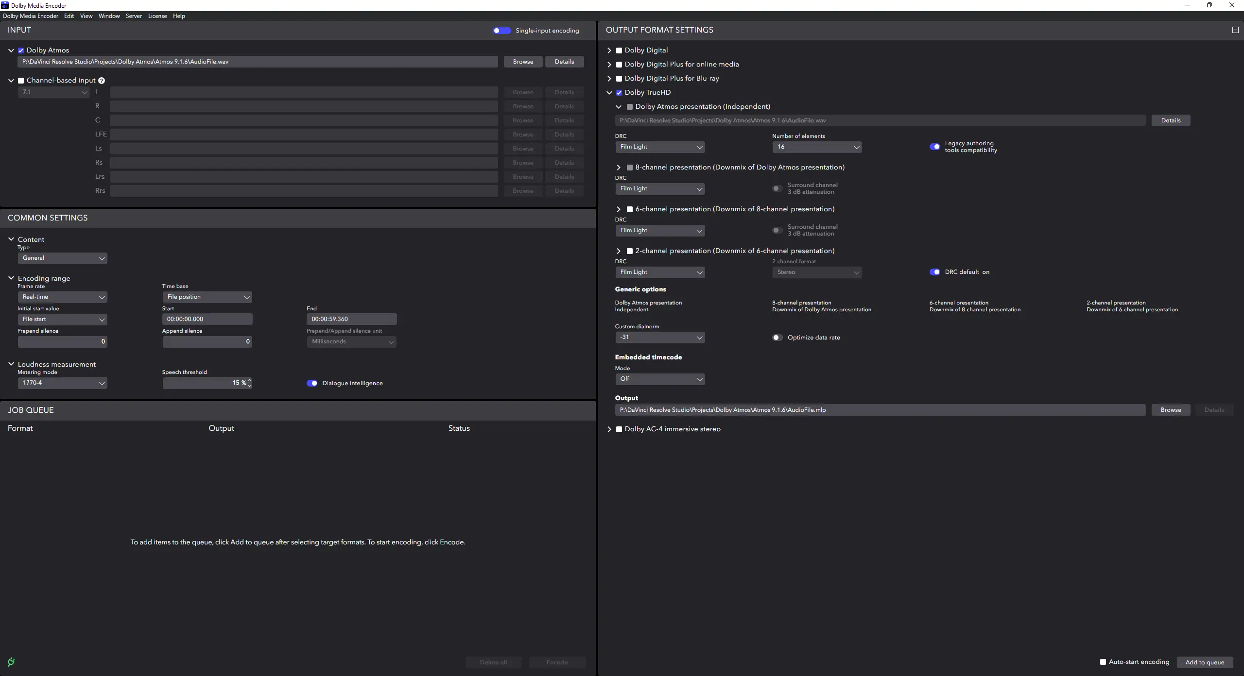 Установка Dolby Media Encoder 3.4.0 Portable by AlekseyPopovv [En]