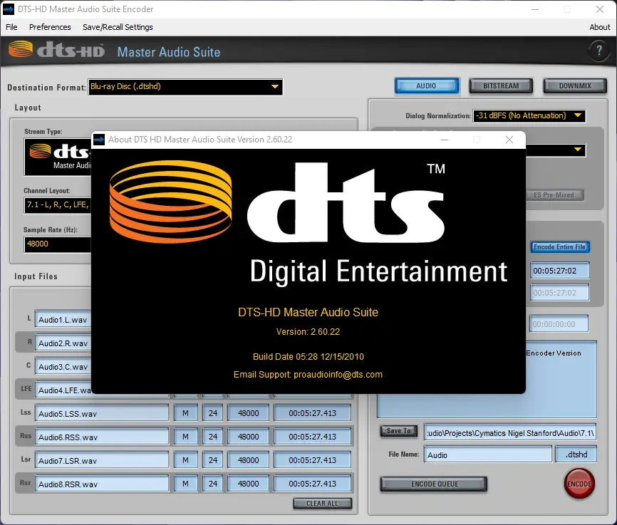 Установка DTS-HD Master Audio Suite 2.60.22 RePack by AlekseyPopovv [En] (28.04.2023)