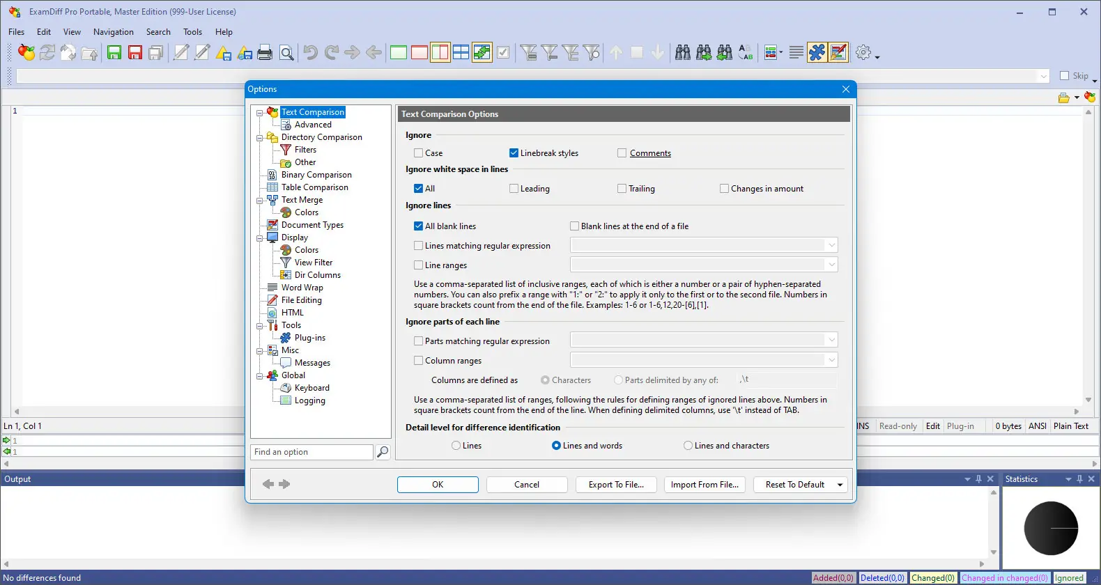 Установка ExamDiff Pro Master Edition 14.0.1.12 + Portable [En]