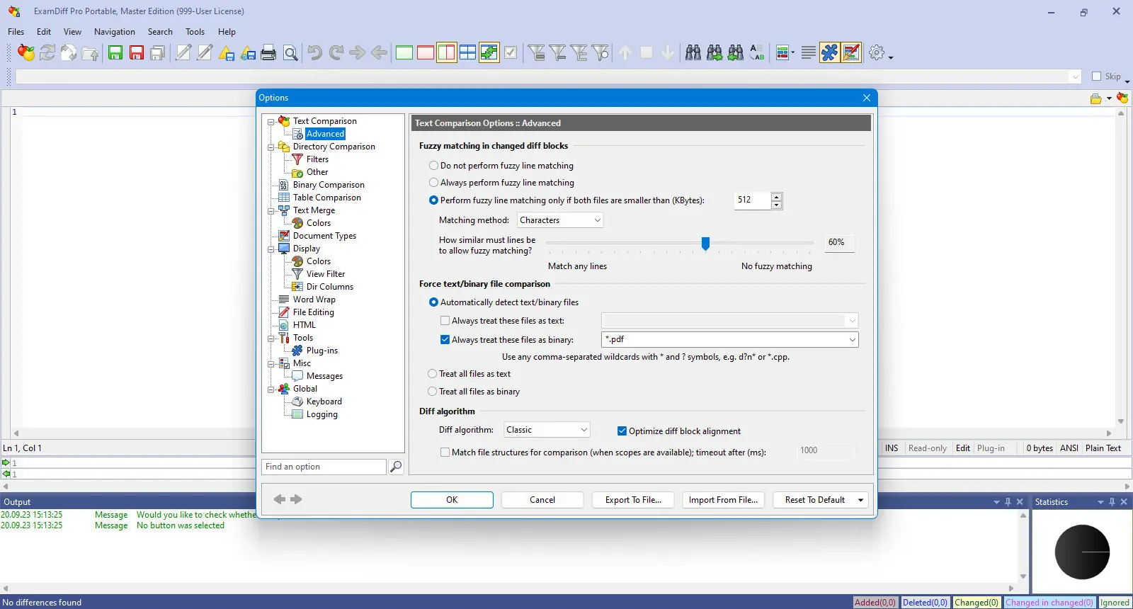 Установка ExamDiff Pro Master Edition 14.0.1.13 + Portable [En]
