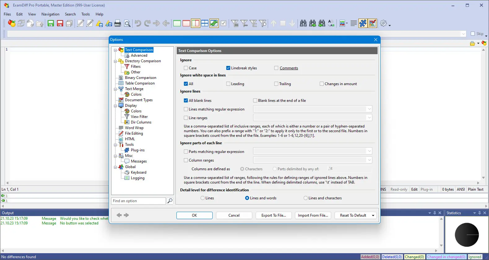 Установка ExamDiff Pro Master Edition 14.0.1.15 + Portable [En]