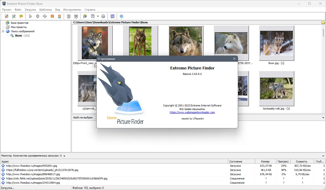 Установка Extreme Picture Finder 3.65.8.0 RePack (& Portable) by elchupacabra [Multi Ru]