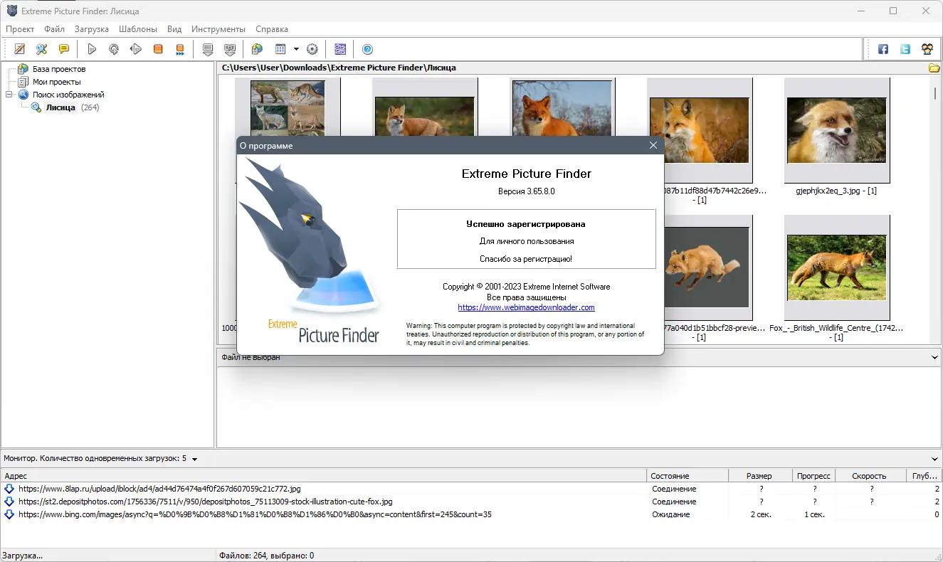 Установка Extreme Picture Finder 3.65.8.0 RePack (& Portable) by TryRooM [Multi Ru]