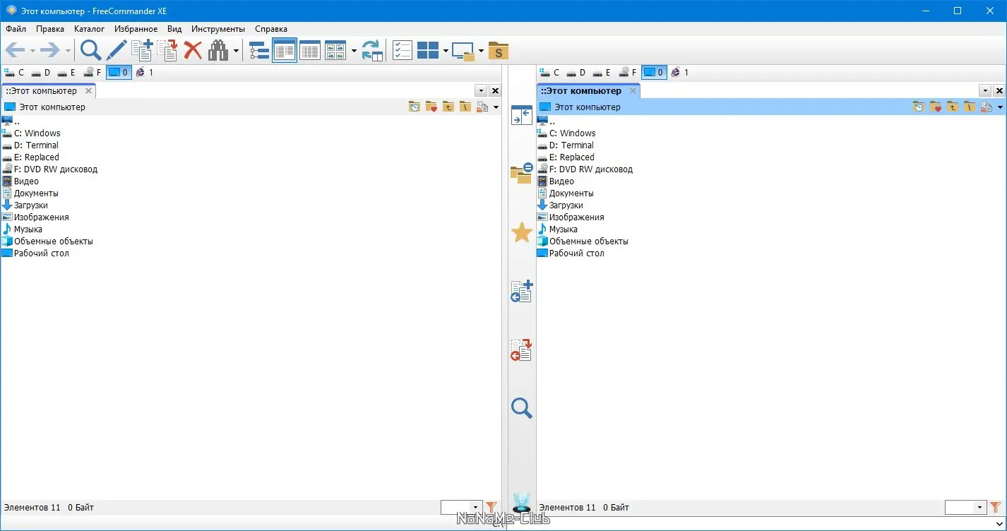 Установка FreeCommander XE 2022 Build 860 32-bit public + Portable [Multi Ru]