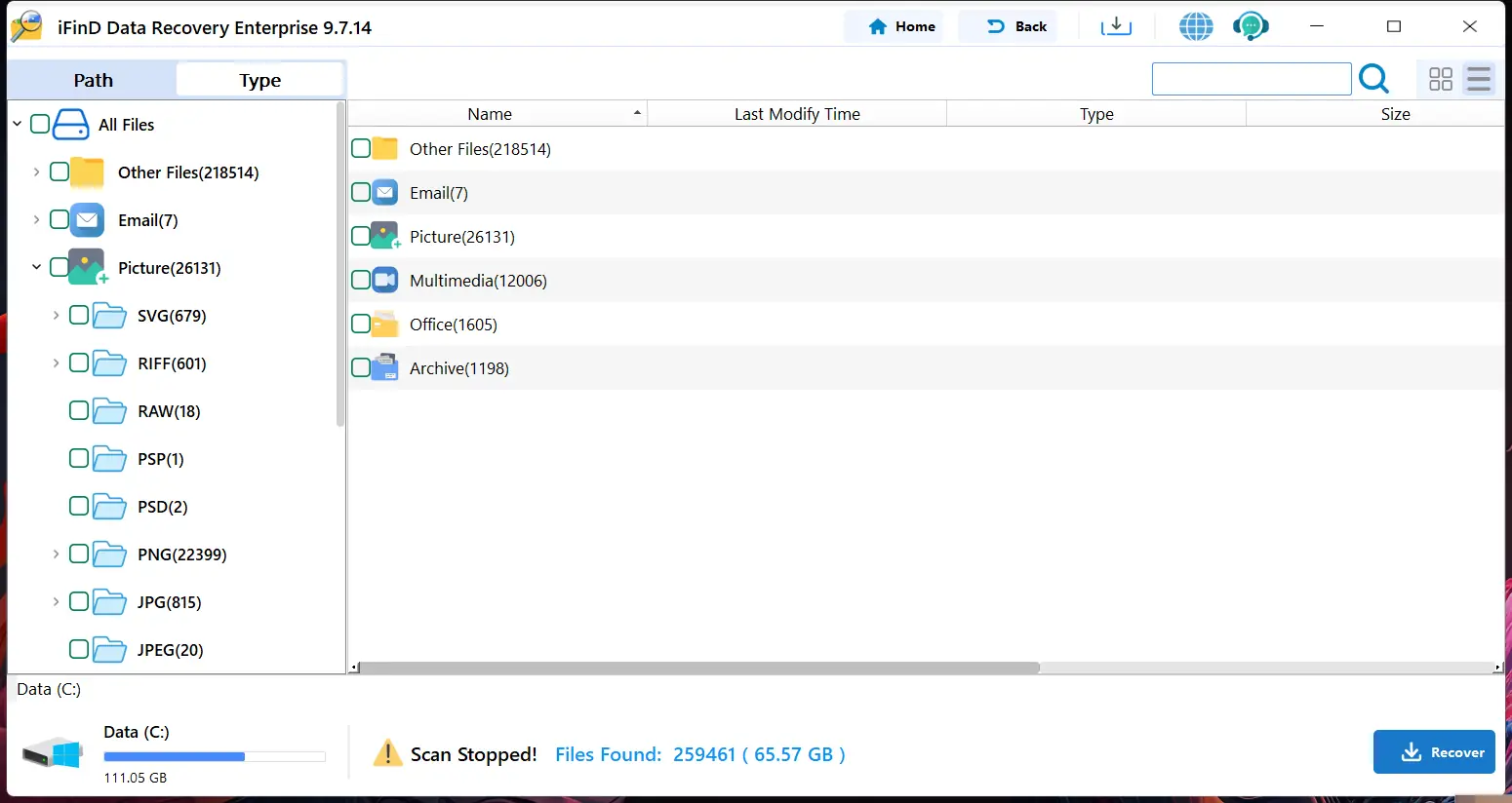 Установка iFind Data Recovery 9.7.14.0 RePack (& Portable) by elchupacabra [Multi]