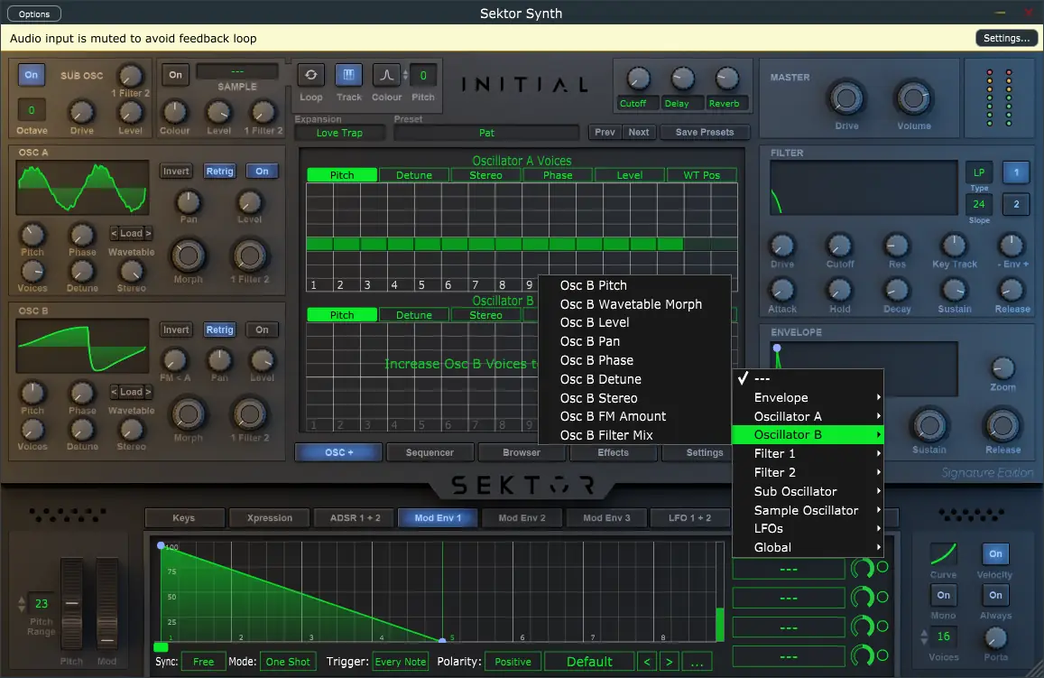 Установка Initial Audio - Sektor 1.6.0 STANDALONE, VSTi, VSTi3, AAX (x64) + Expansions [En]