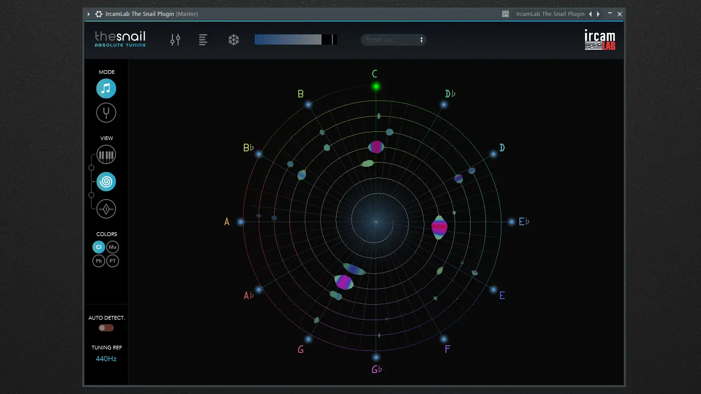 Установка Ircam Lab - The Snail 1.4.0 STANDALONE, VST 3, AAX (x64) [En]