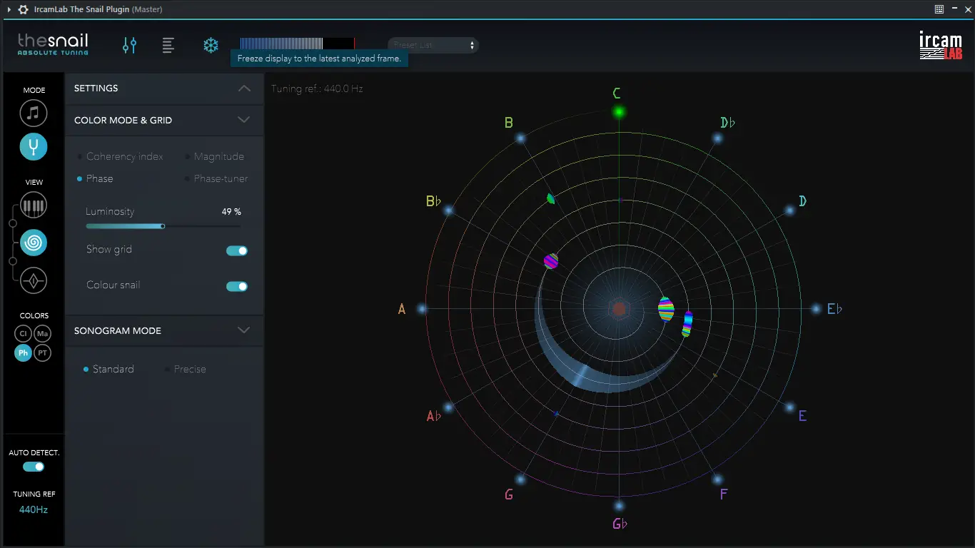 Установка Ircam Lab - The Snail 1.4.2 STANDALONE, VST 3, AAX (x64) [En]