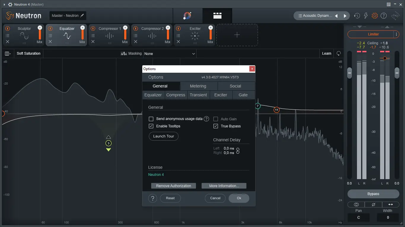 Установка iZotope - Neutron 4 4.3.0 VST 3, AAX (x64) RePack by R2R [En]