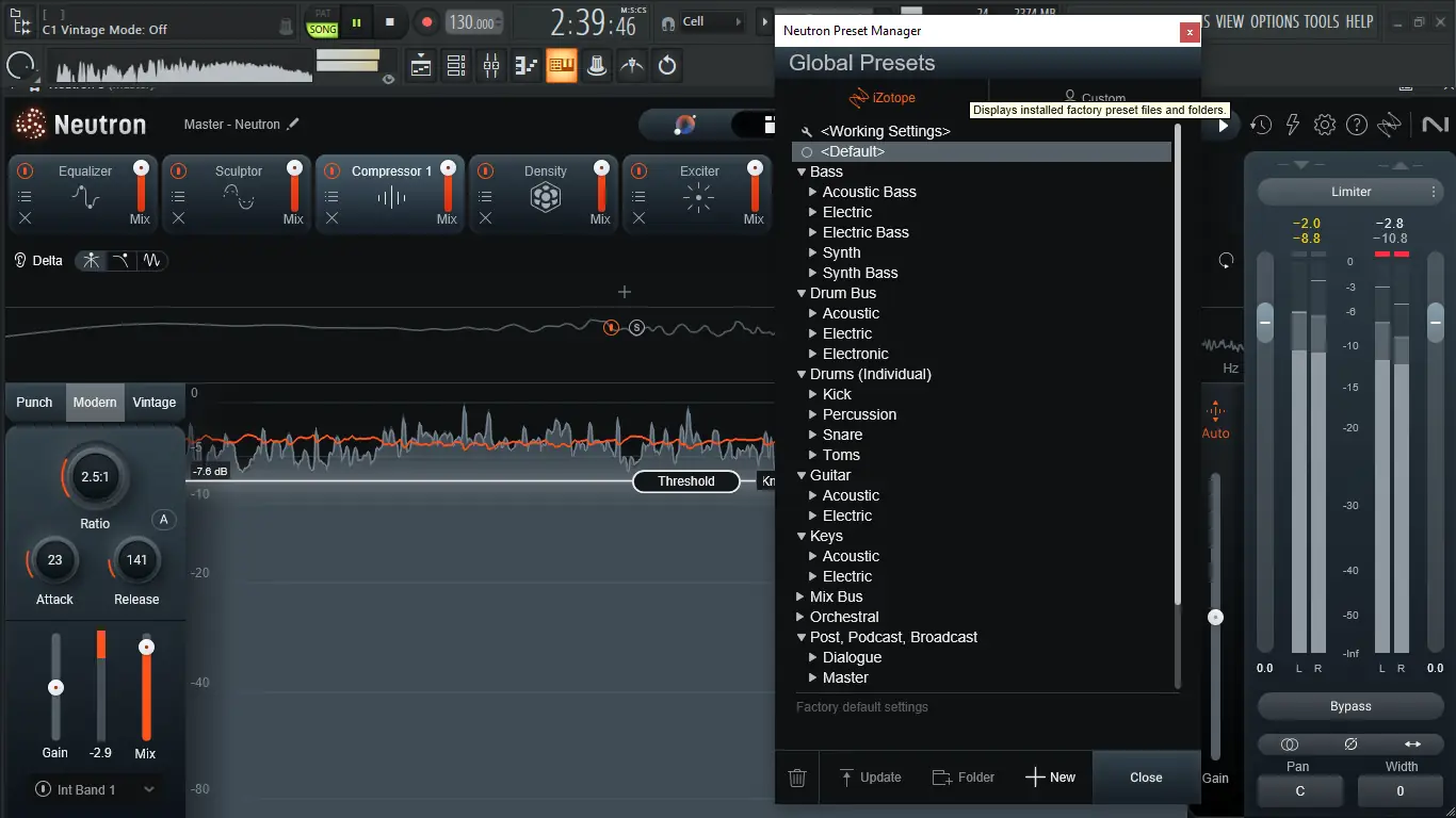 Установка iZotope - Neutron 5 v5.0.0 VST 3, AAX (x64) RePack by R2R [En]
