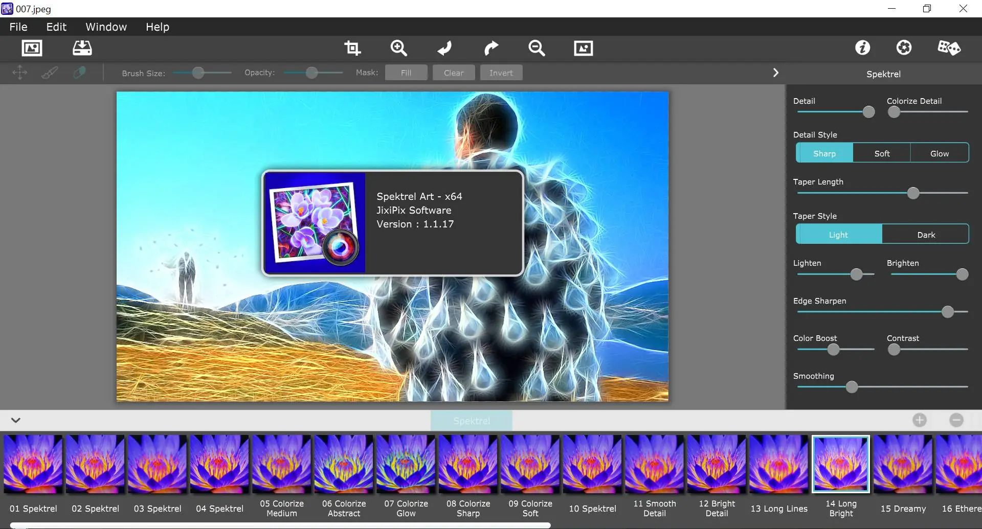 Установка JixiPix Spektrel Art 1.1.17 (х64) Portable by Spirit Summer [En]