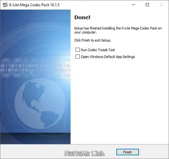 Установка K-Lite Codec Pack 18.1.5 Mega Full Standard Basic [En]