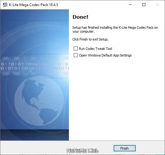 Установка K-Lite Codec Pack 18.4.5 Mega Full Standard Basic [En]