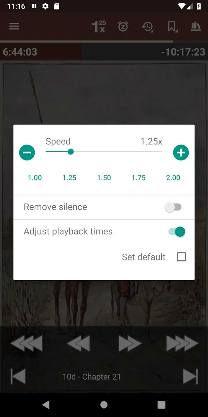 Установка Listen Audiobook Player v5.1.1 (957) (2023) Android