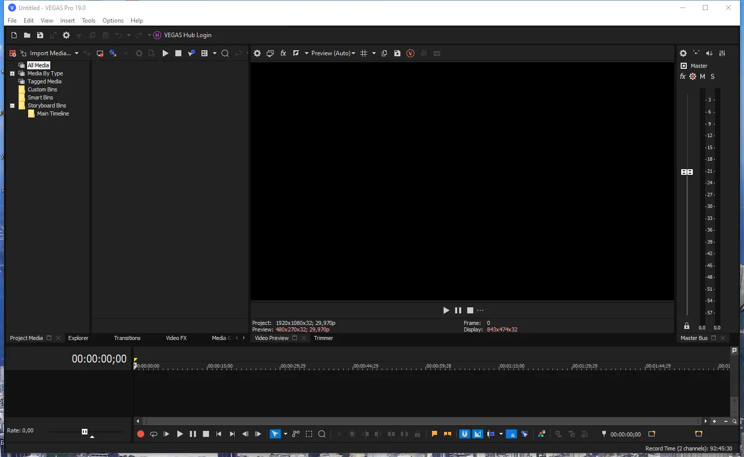 Установка MAGIX Vegas Pro 19.0 Build 424 RePack by KpoJIuK [En]