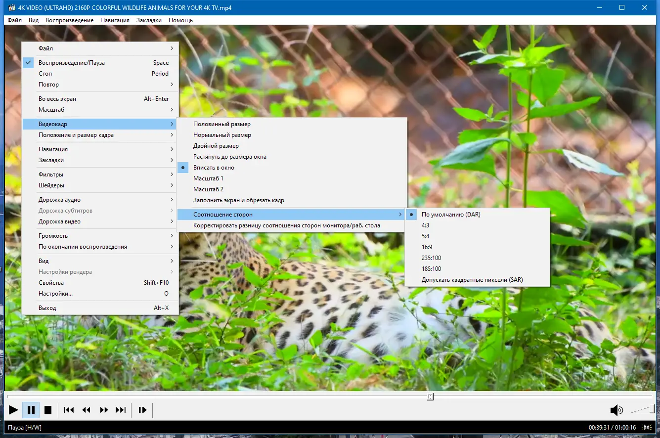 Установка Media Player Classic Home Cinema (MPC-HC) 2.1.0 + Portable (unofficial) [Multi Ru]