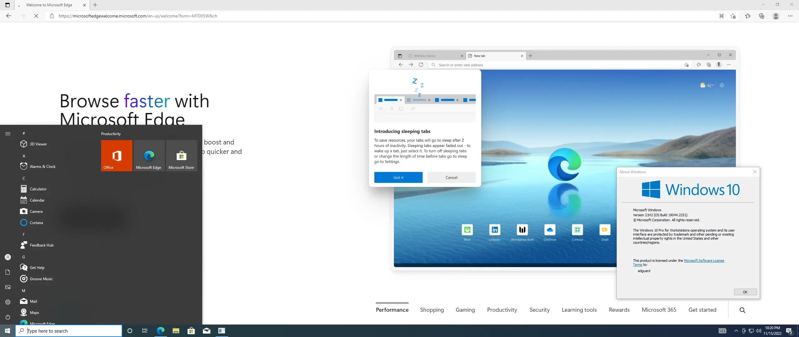 Установка Microsoft Windows 10.0.19044.2251, Version 21H2 (Updated November 2022) - Оригинальные образы от Microsoft MSDN [En]