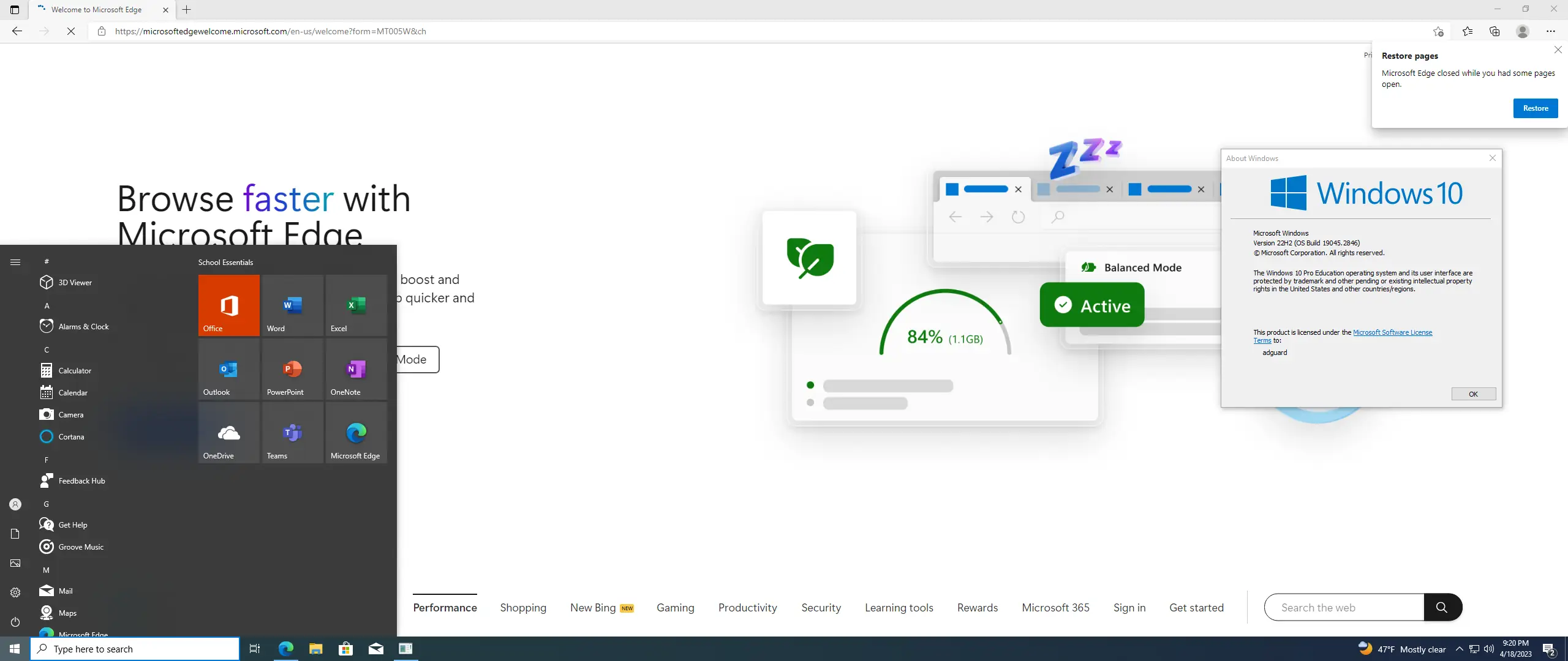 Установка Microsoft Windows 10.0.19045.2846, Version 22H2 (Updated April 2023) - Оригинальные образы от Microsoft MSDN [En]
